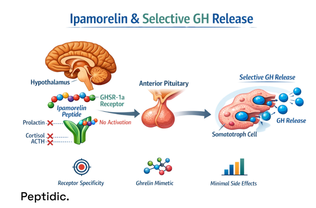 How Does Ipamorelin Stimulate Targeted GH Release Without Activating Other Hormonal Pathways?