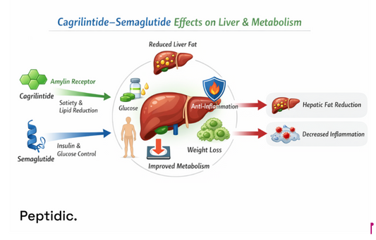 What Is the Possible Role of Cagrilintide–Semaglutide Combination Therapy in Obesity-Related Liver Disease?